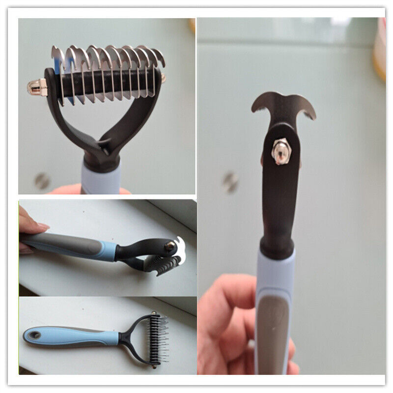 Pet Grooming Brush – Deshedding & Detangling Tool for Dogs and Cats