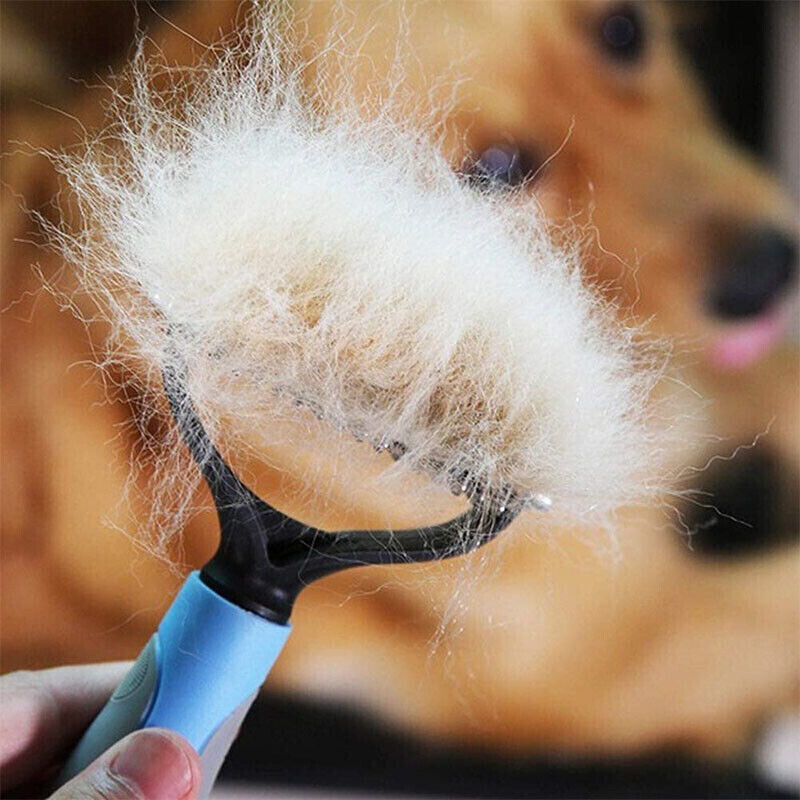 Pet Grooming Brush – Deshedding & Detangling Tool for Dogs and Cats