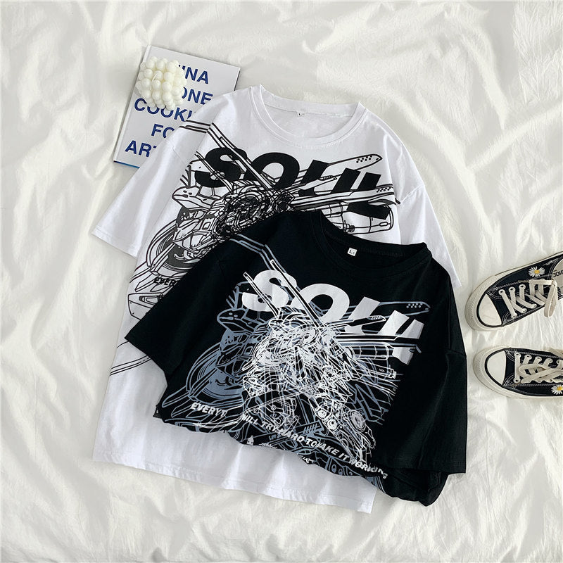 Streetwear Graphic T-Shirt – Bold & Casual Urban Style