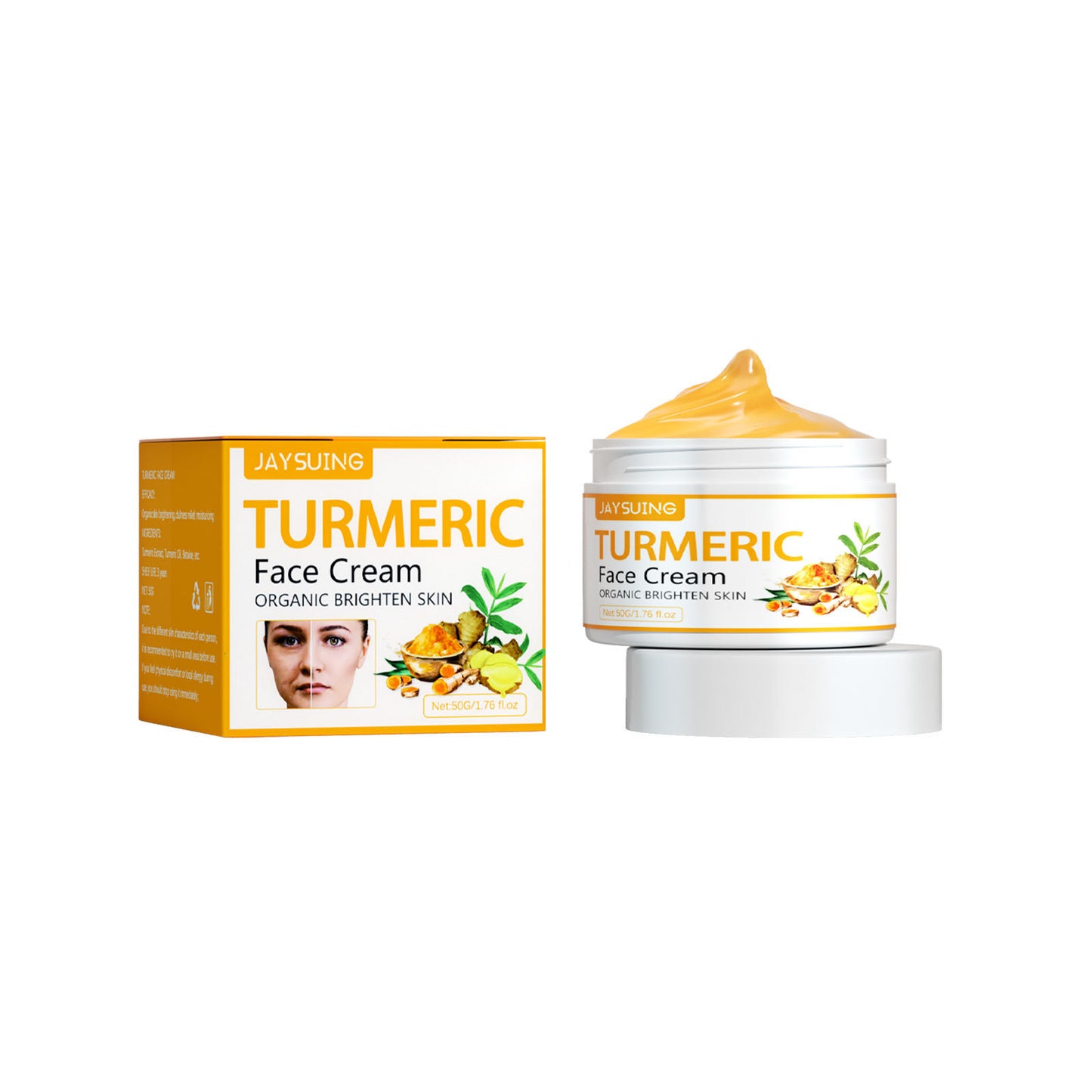 Turmeric Whitening Face Cream β Natural Dark Spot Remover (50g)