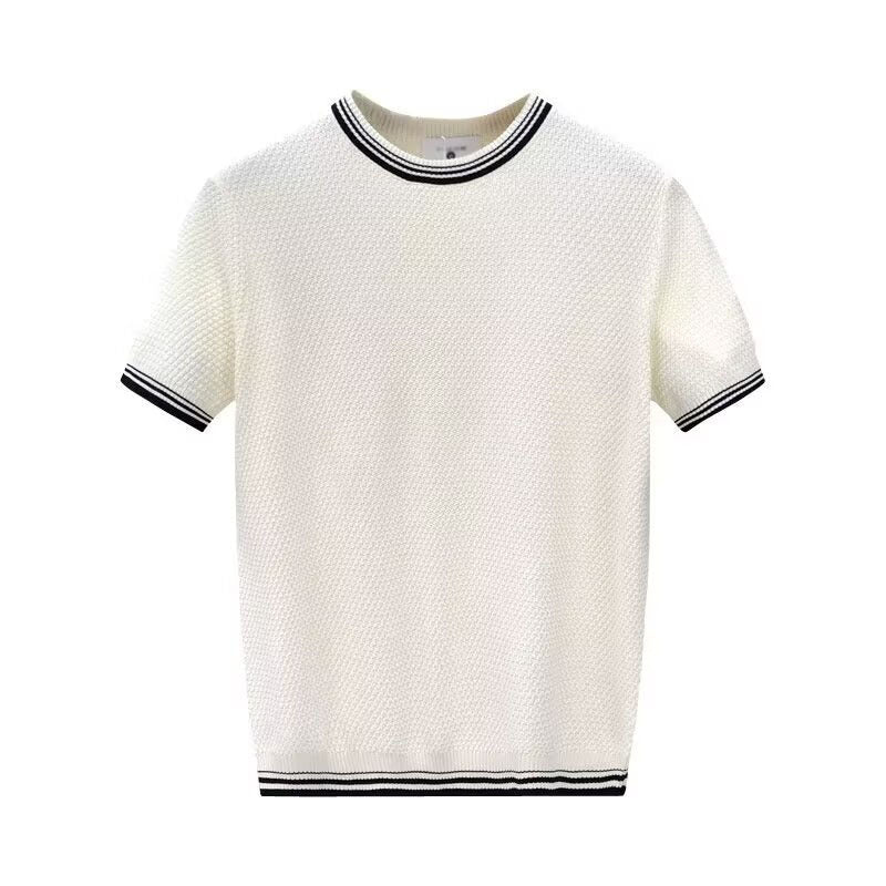 Classic Plus Size Men’s Cotton T-Shirt – Black (2XL-5XL)