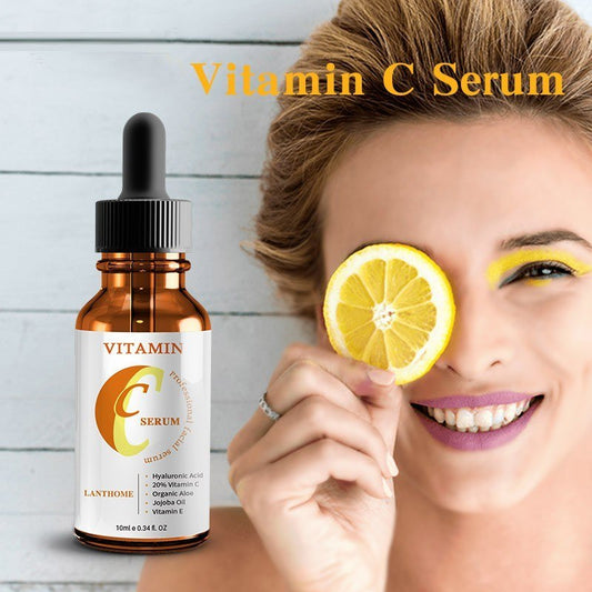 Vitamin C Brightening Serum – Anti-Aging Face Serum with Hyaluronic Acid, Moisturizing & Skin Repair