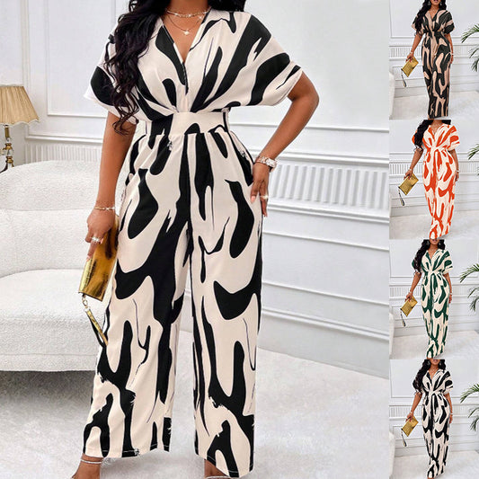 Boho Chic Printed Maxi Dress – Casual & Elegant Summer Look