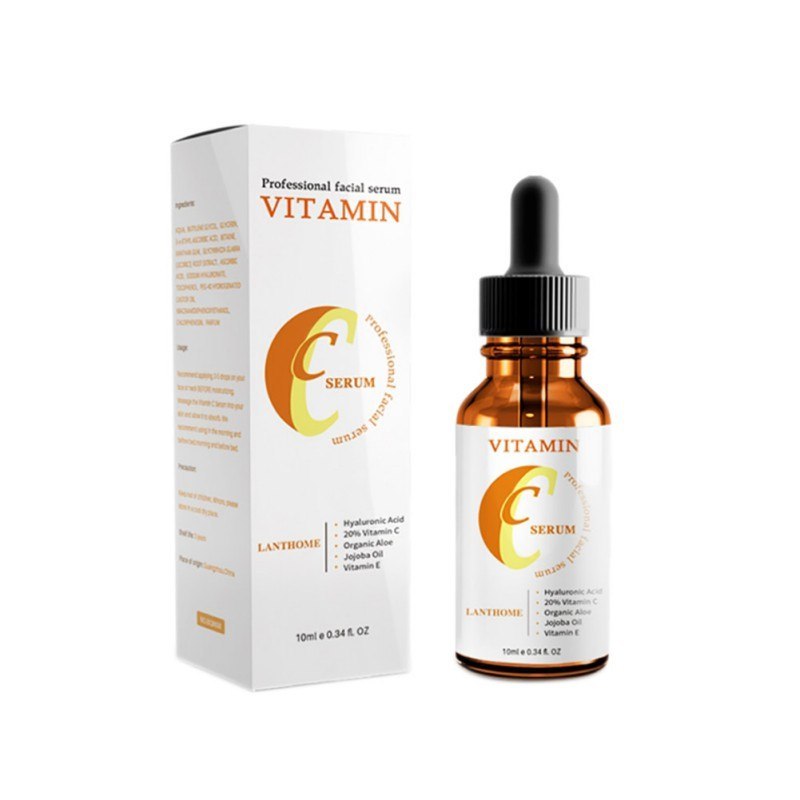 Vitamin C Brightening Serum – Anti-Aging Face Serum with Hyaluronic Acid, Moisturizing & Skin Repair