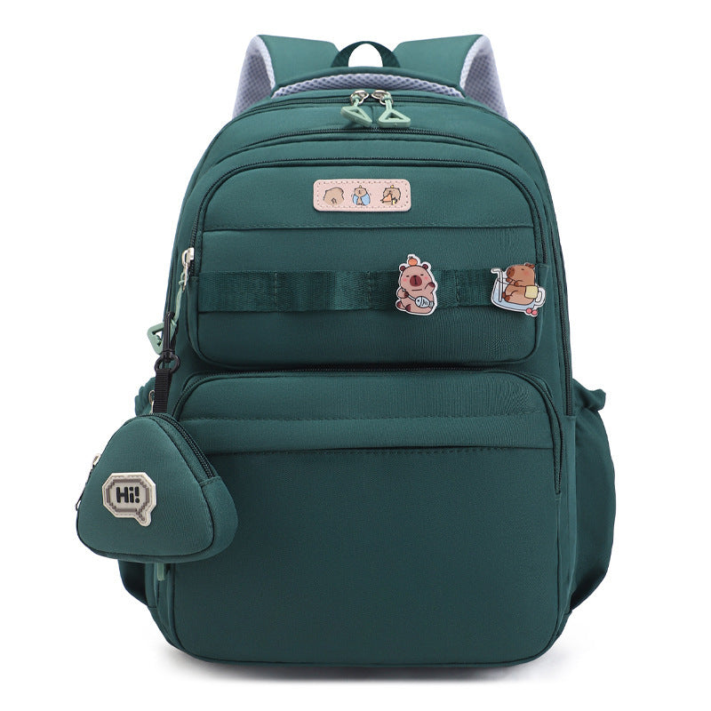Large Capacity Leisure Simple Schoolbag Female Primary School Junior High School