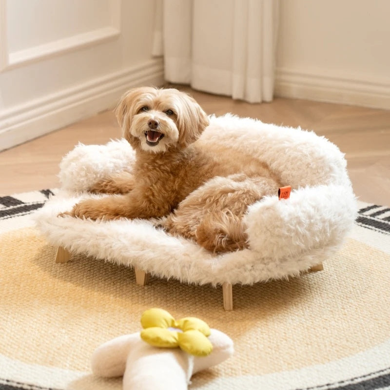 Luxury Removable Pet Sofa Bed – Washable & Durable for Dogs and Cats