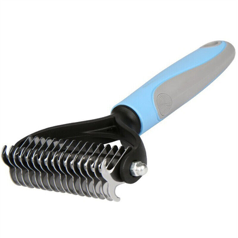 Pet Grooming Brush – Deshedding & Detangling Tool for Dogs and Cats