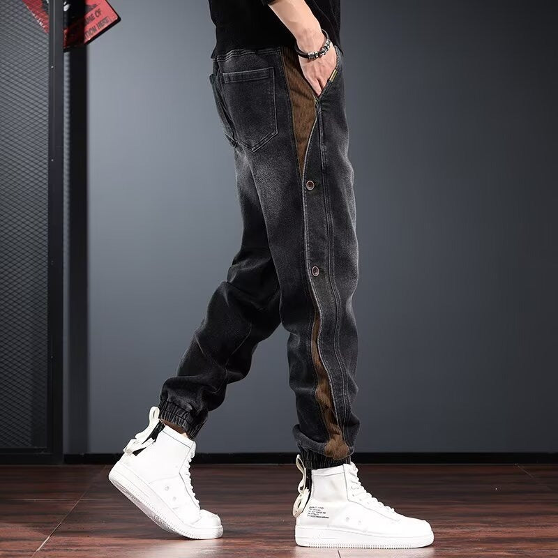 Men’s Casual Black Jogger Pants – Streetwear Style Sweatpants